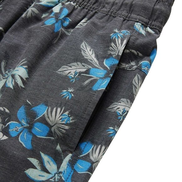NWT Hang Ten Men's Floral Print 10" Inseam Beach Swim Shorts - Picture 4 of 7